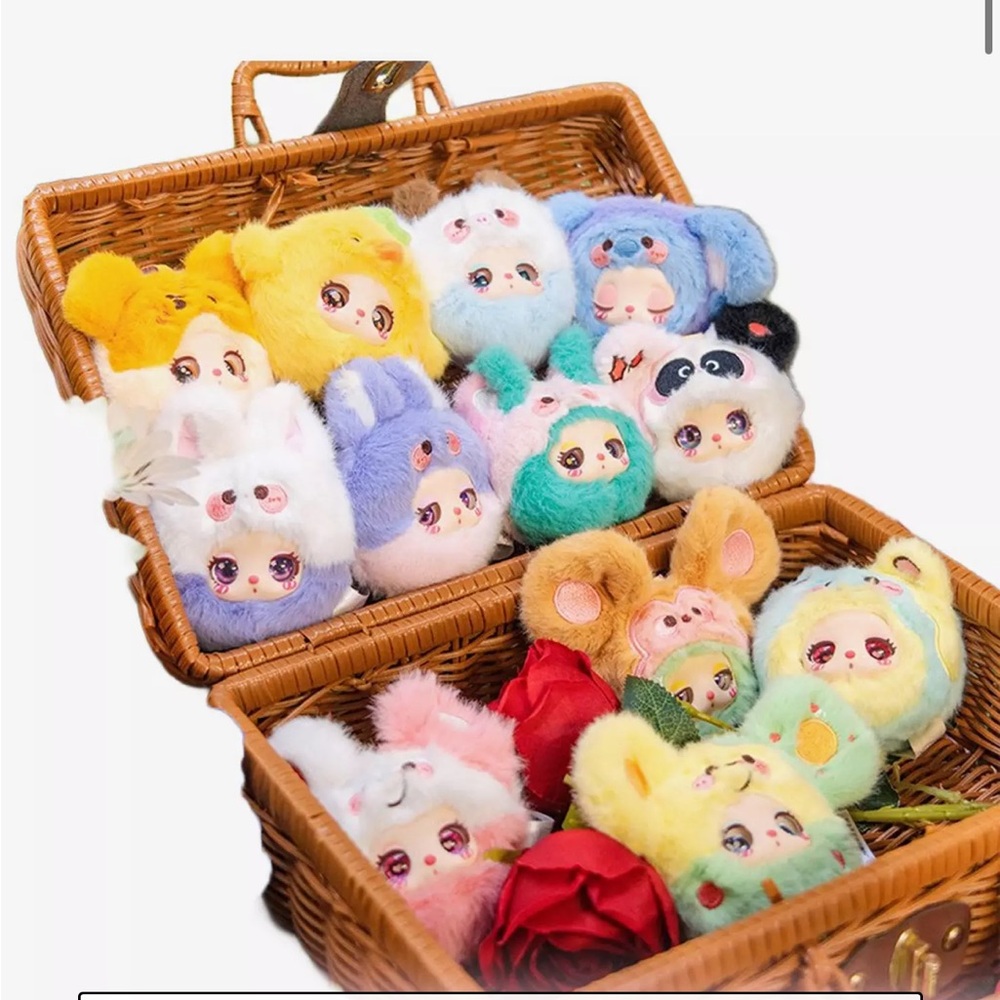 New LIILA'S GARDEN TEA PARTY Mini Plush Pendant Blind Box